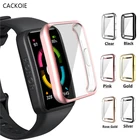 Чехол для Huawei Honor Band 6, мягкий чехол из ТПУ, полноэкранный защитный чехол для Honor watch 6, силиконовый чехол с покрытием