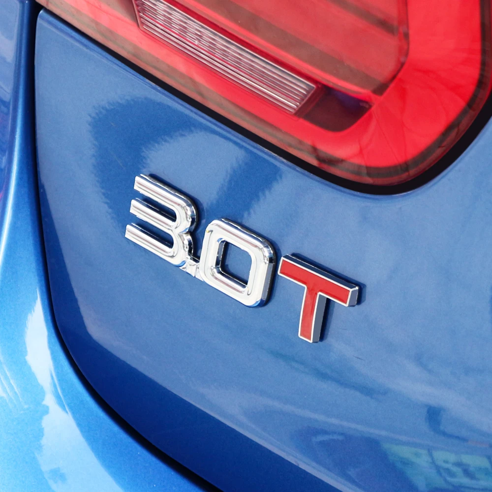 Наклейка эмблемы HOT Car 3D Metal 2.0 3.0 2.0T 3.0T T Logo для автомобилей Mazda KIA Renault TOYOTA BMW Ford Focus в стиле.
