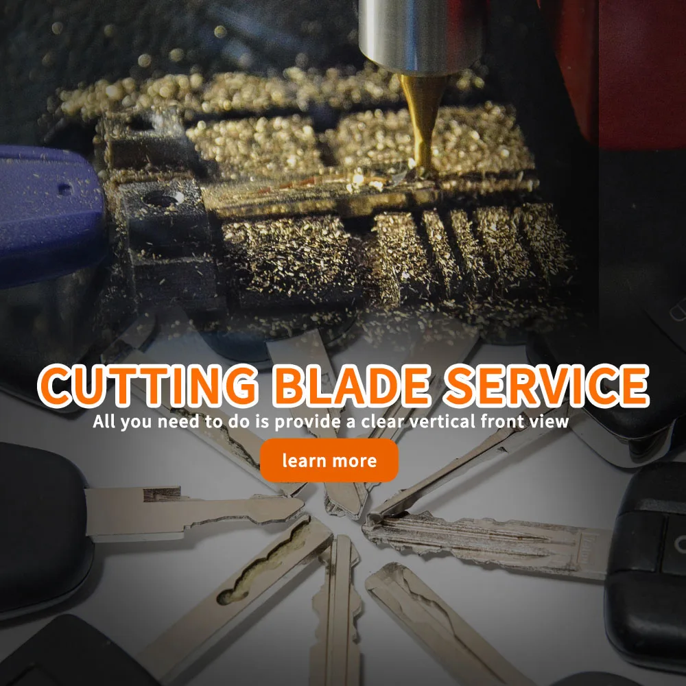 

YIQIXIN Car Key Extra fee For CNC Cutting Slicing Sting Cut Engraved Key Blade Service Please Contact With Us Before Purchase