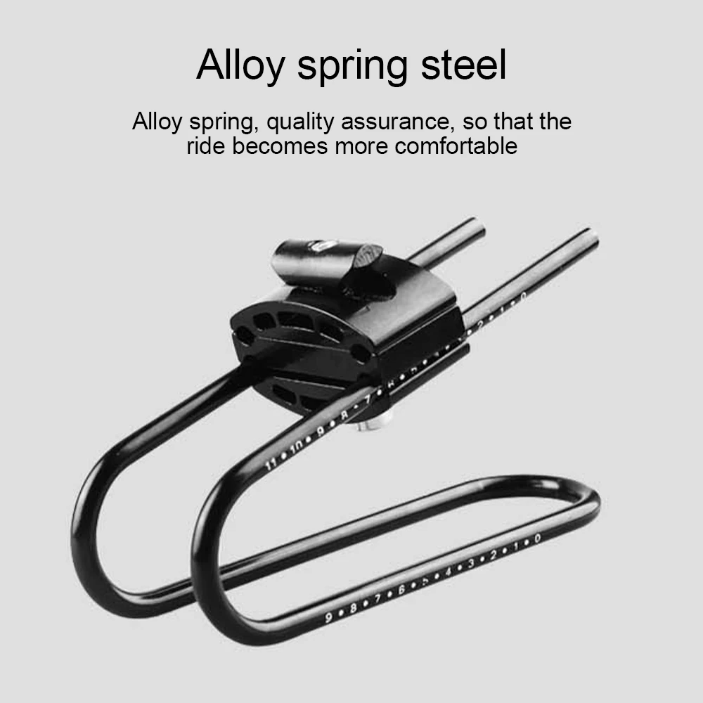 

Bicycle Shock Absorber Bicycle Saddle Alloy Spring Steel Suspension Device Road Bike Seat Shock Absorber Cycling Parts