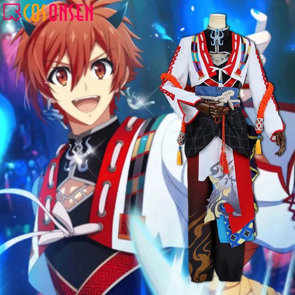 Костюм для косплея IDOLiSH7 Nanase Riku ONIBI YOKAI купальник ракуси приготовление на заказ
