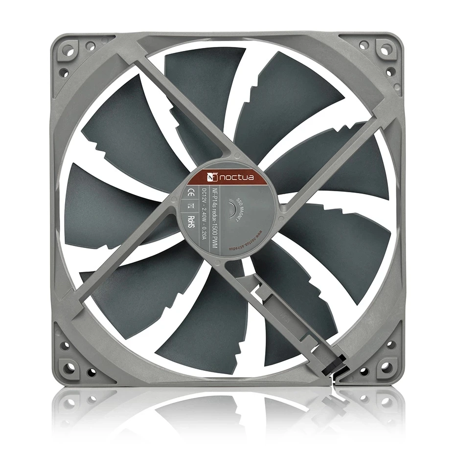 

Noctua NF-P14s redux-900/1200/1500RPM Computer case cooing fan 4pin PWM quiet 140mm CPU radiator fans