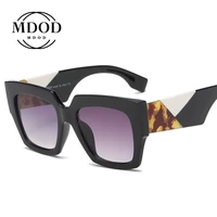 square sunglasses ladies designer gradient luxury brand female sunglasses big frame retro style belt uv400 gafas de sol mujer