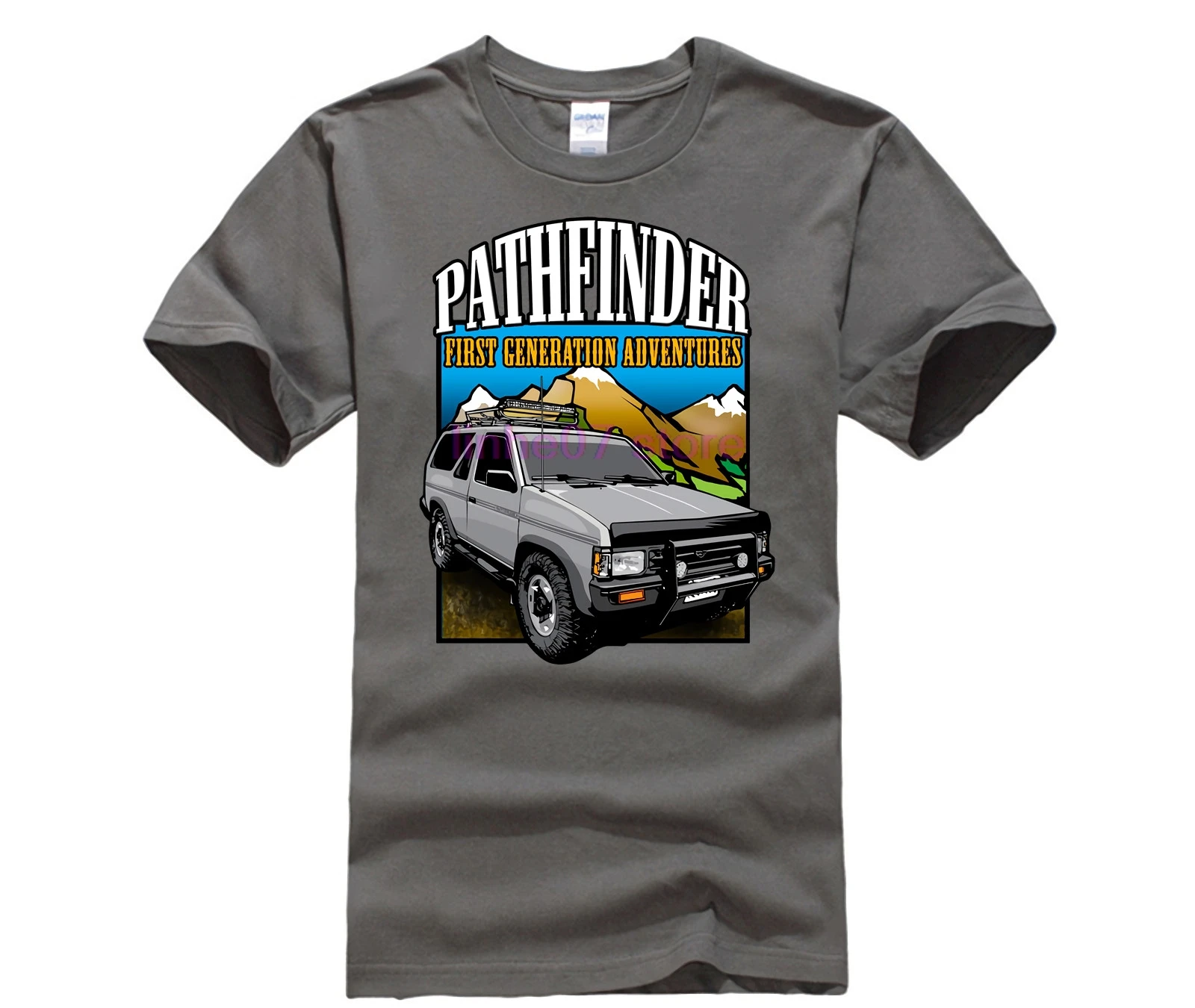 GILDAN +NISSAN PATHFINDER 1988 WD21 T-Shirt | Мужская одежда