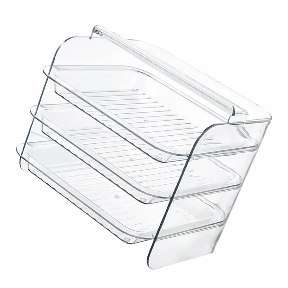 

1 set of PET Kitchen Desktop Tray Rack Kitchen Multi-layer Side Dish Plates