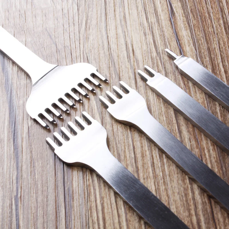 Ручной инструмент удар Gangling вырезать косой отверстие кожаный колет железа Шить