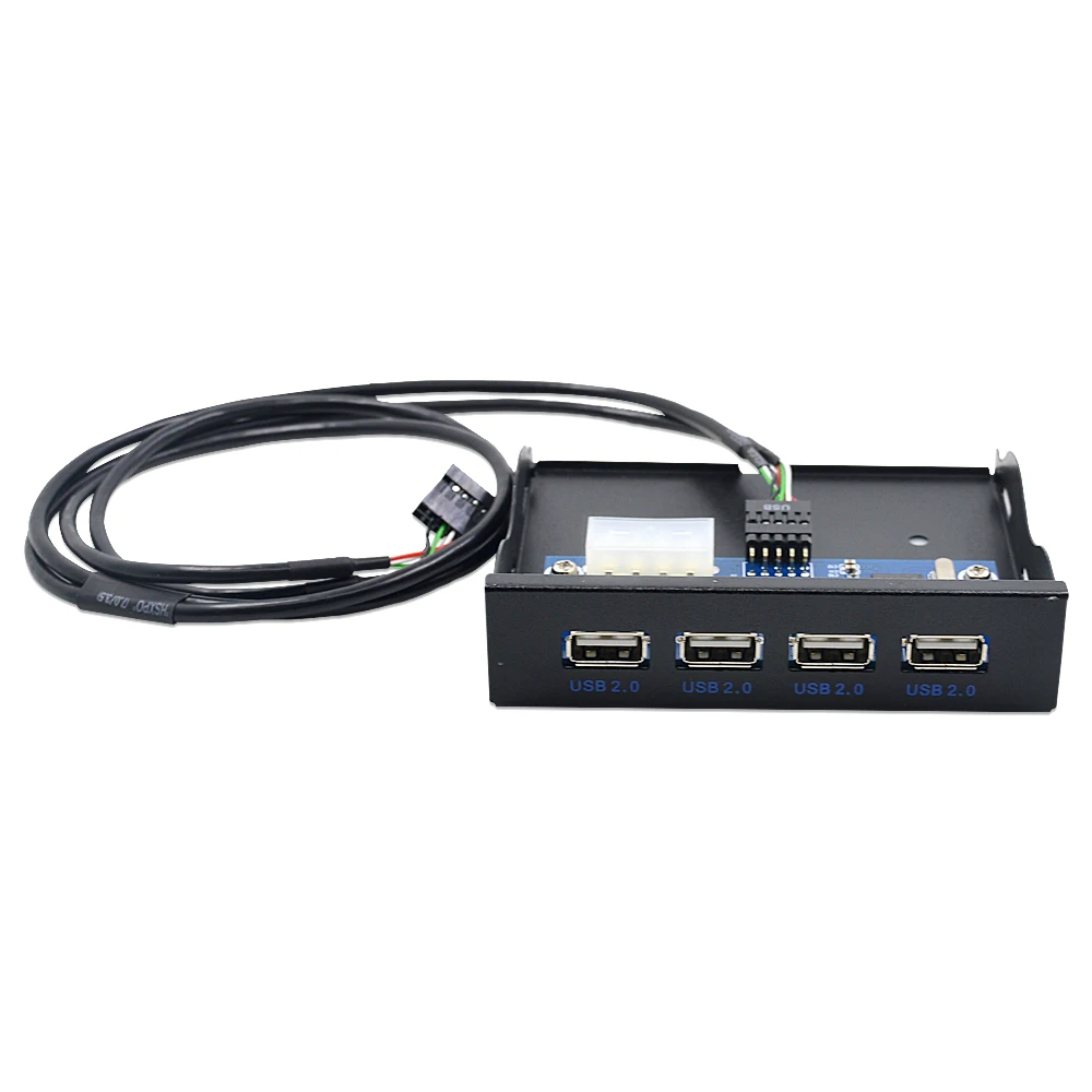 CHIPAL 4 порта USB 2 0 концентратор USB2.0 адаптер PC Передняя панель расширительный