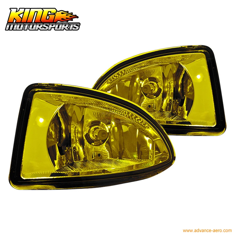 Противотуманная фара для Winjet 04 05 Honda Civic 2 4Dr комплект электропроводки (желтый) США
