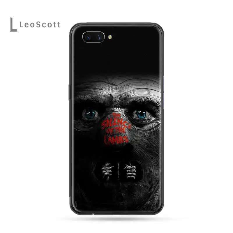 

The Silent Lamb Hannibal Phone Case For OPPO F 1S 7 9 K1 A77 F3 RENO F11 A5 A9 2020 A73S R15 REALME PRO Soft Silicone Shell