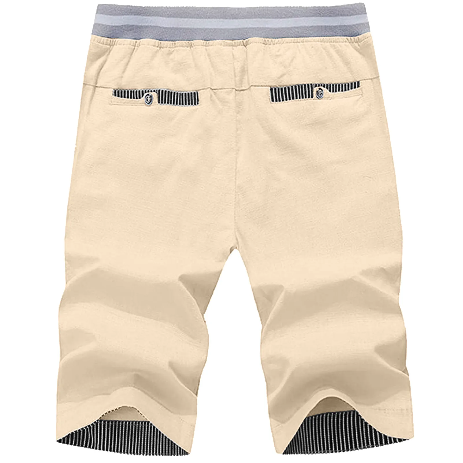 

Men's Summer Breeches Shorts 2021 Cotton Casual Bermudas Black Men Boardshorts Homme Classic Brand Clothing Beach Shorts Male