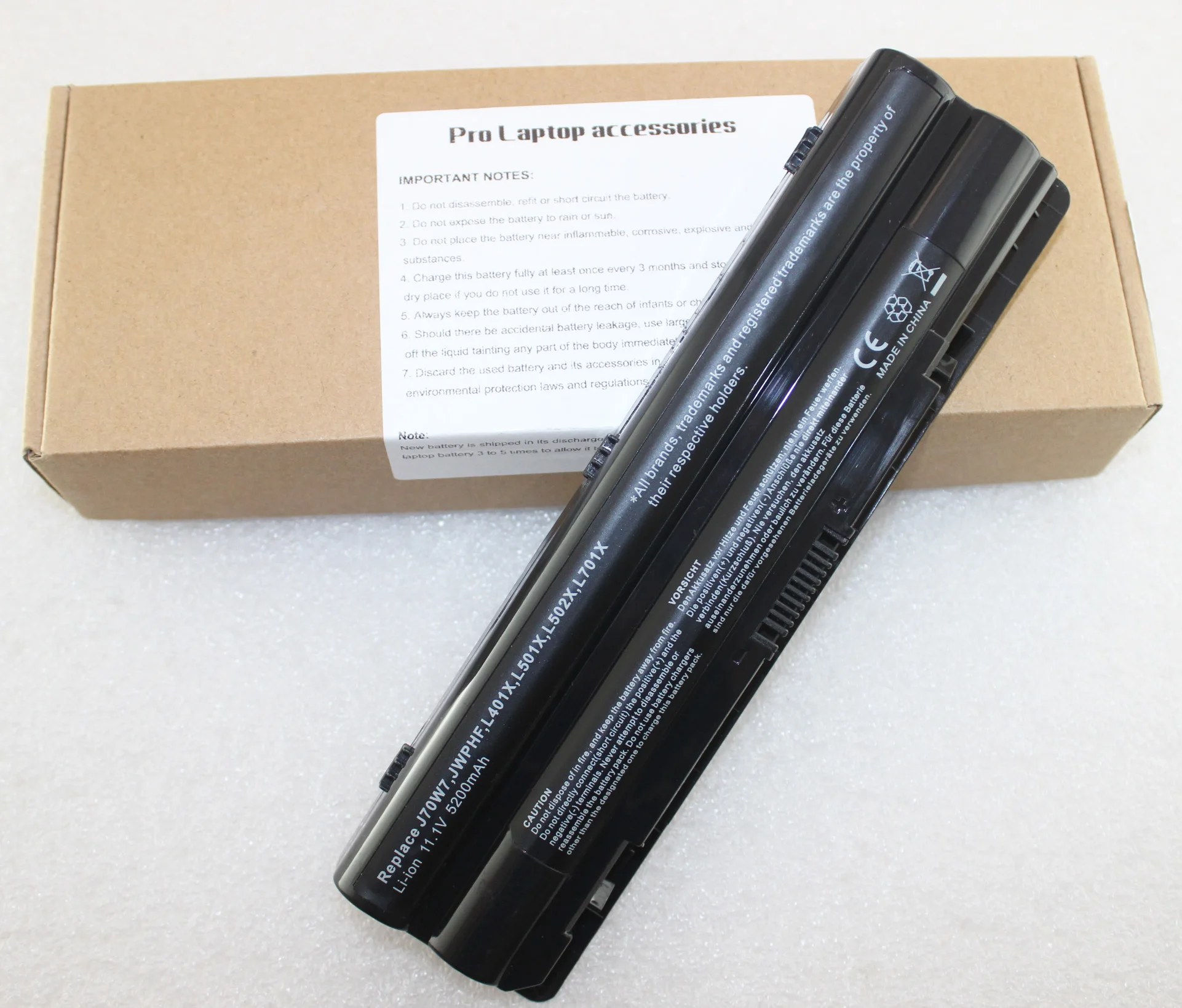 Аккумулятор для ноутбука Dell XPS 14 15 17 L401X L501X L502X L701X L702X J70W7 JWPHF 8PGNG 312-1123 R4CN5 P12G P11F P09E001