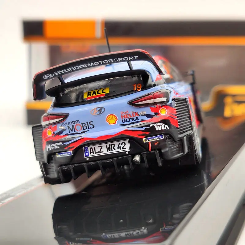 IXO 1/43 для H ~ DAI i20 Coupe WRC #19 S.Loeb D. Литые модели автомобилей Арена Каталония 2019 RAM733