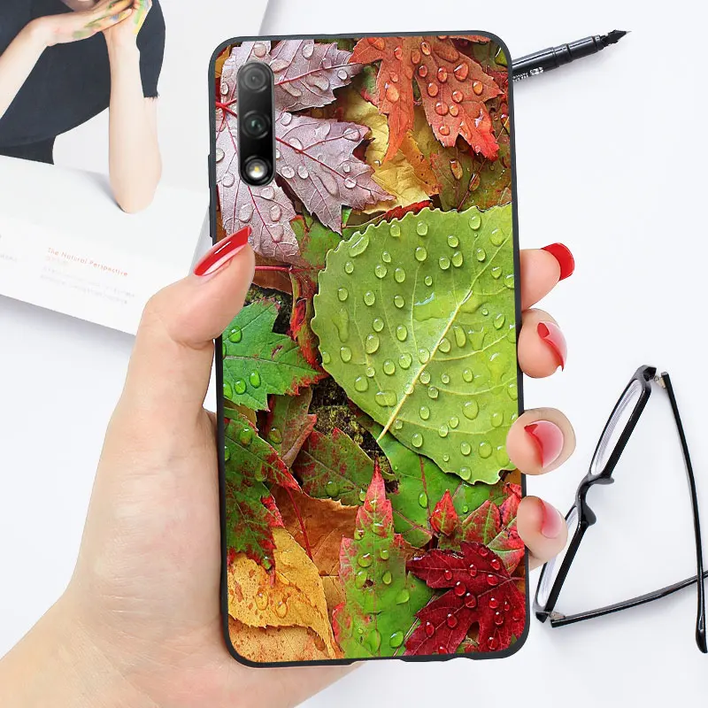 xx24 Для huawei Honor 8X чехол глянцевый яркий силиконовый бампер Honor 9X 8A 8C 8S 8X задняя крышка чехол s - Цвет: xx24