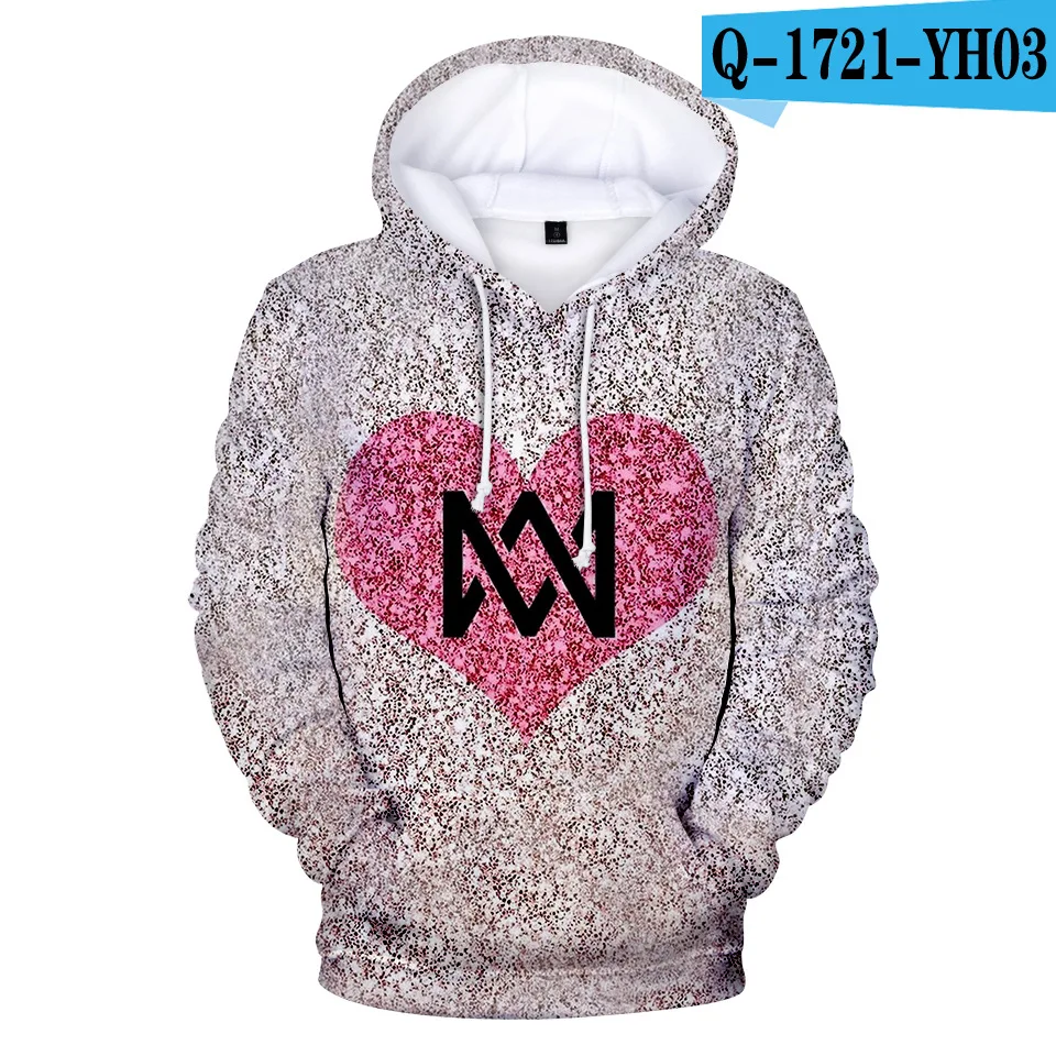 Q1721 3D печатных женские повседневные толстовки Маркус и Мартинус толстовки с капюшоном для женщин и мужчин с длинным рукавом Пуловеры с молнией пальто одежда - Цвет: Q1721