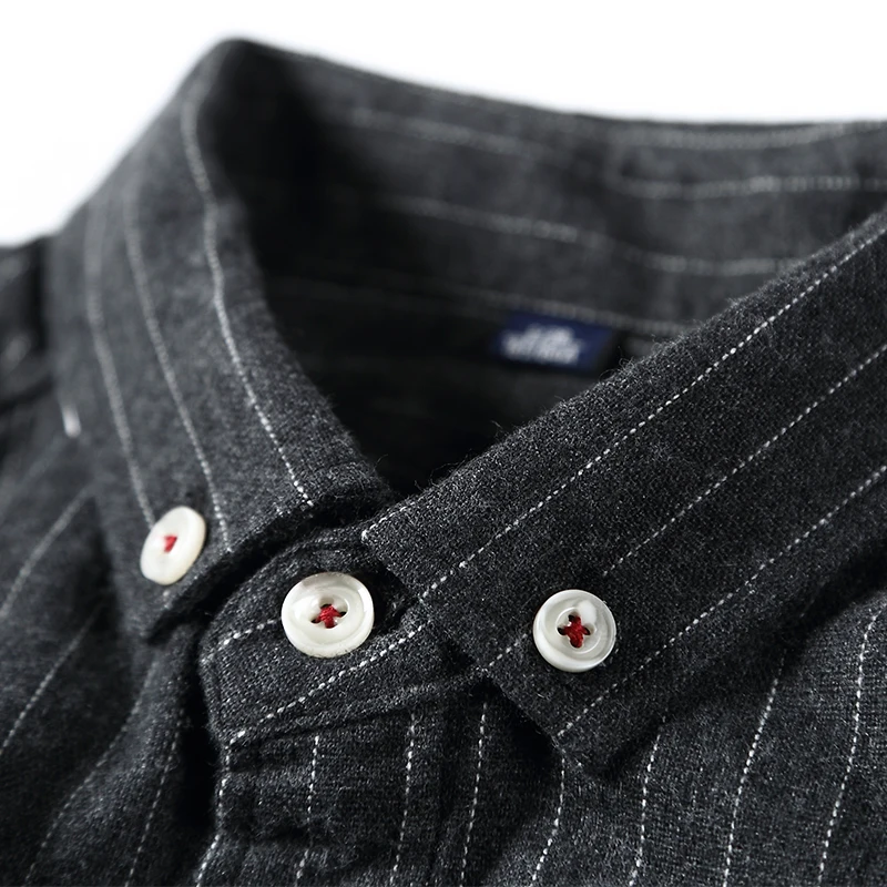 Kcoyster модные рубашки мужские черные фланелевые с длинным рукавом теплый и мягкий