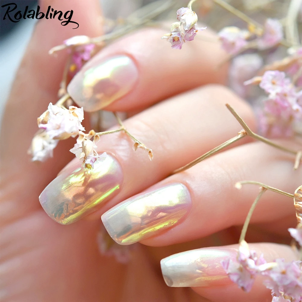 Роллинг зеркальный порошок Лазерная пыль пигмент блестящий металлик аксессуары