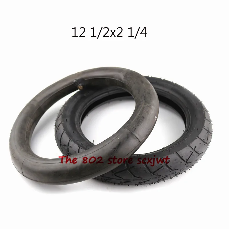 

Lightning shipment 12 1/2 X 2 1/4 air tyre 12 1/2*2 1/4 inner and outer tire fits Many Gas Electric Scooters and e-Bike