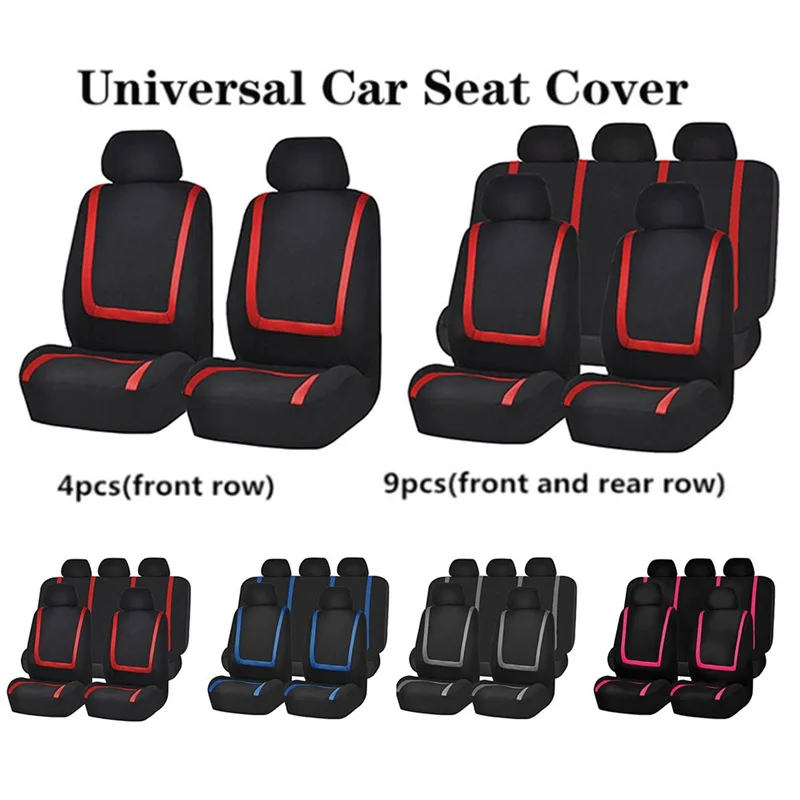 Fabric Car Seat Covers For Chevrolet Orlando Equinox silverado Suburban Sonic LT-RS Sail Spark Trax Traverse Chair Seat Cushion