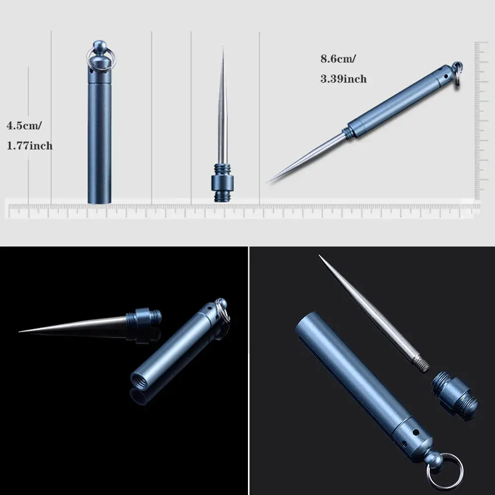 Зубочистка из нержавеющей стали алюминиевый металлический держатель для