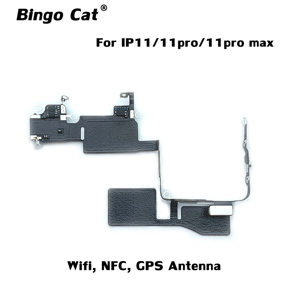 2 шт. Wifi антенна NFC гибкий кабель для iPhone 11/11 Pro/11Pro Max Wi Fi GPS сигнальная Антенна Flex