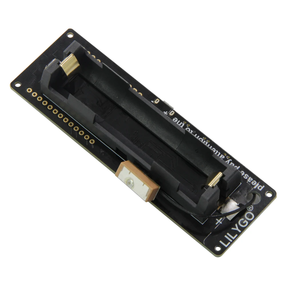 LILYGO®TTGO T-Beam 433/868/915 МГц ESP32 WiFi Bluetooth модуль GPS NEO-M8N IPEX LORA 32 923 держатель аккумулятора |