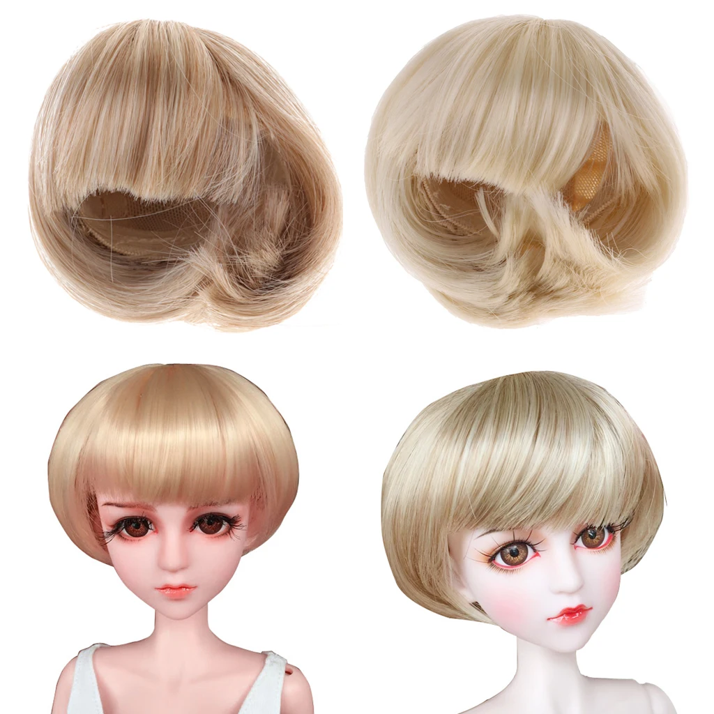 Стильные 1/4 прямые парики DIY Bobo для кукол Dollfie пользовательские аксессуары|Куклы| |