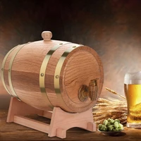 1 53l wooden wine barrel oak beer brewing barrel for whiskey home hotel decoration vintage wood oak timber wine barrel