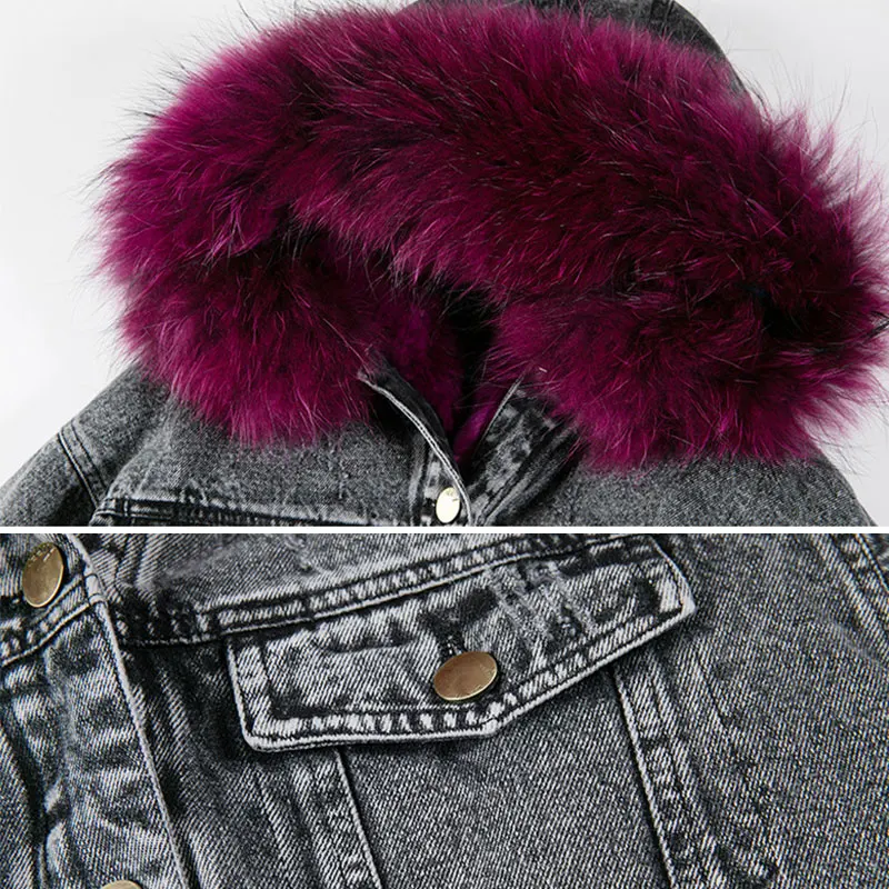 

Thick Denim Cotton Jacket Hooded Coats Girls Clothes Autumn Winter Children Fashion Thick Warm Coat Jackets 4 10 15Y Outerwear