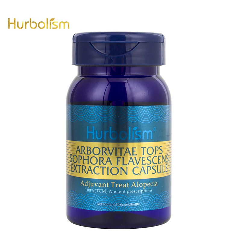 

Hurbolism Arborvitae Tops Sophora Flavescens Extraction Capsule, Adjuvant Help Alopecia, Plants Extract, no side effect, 50pcs