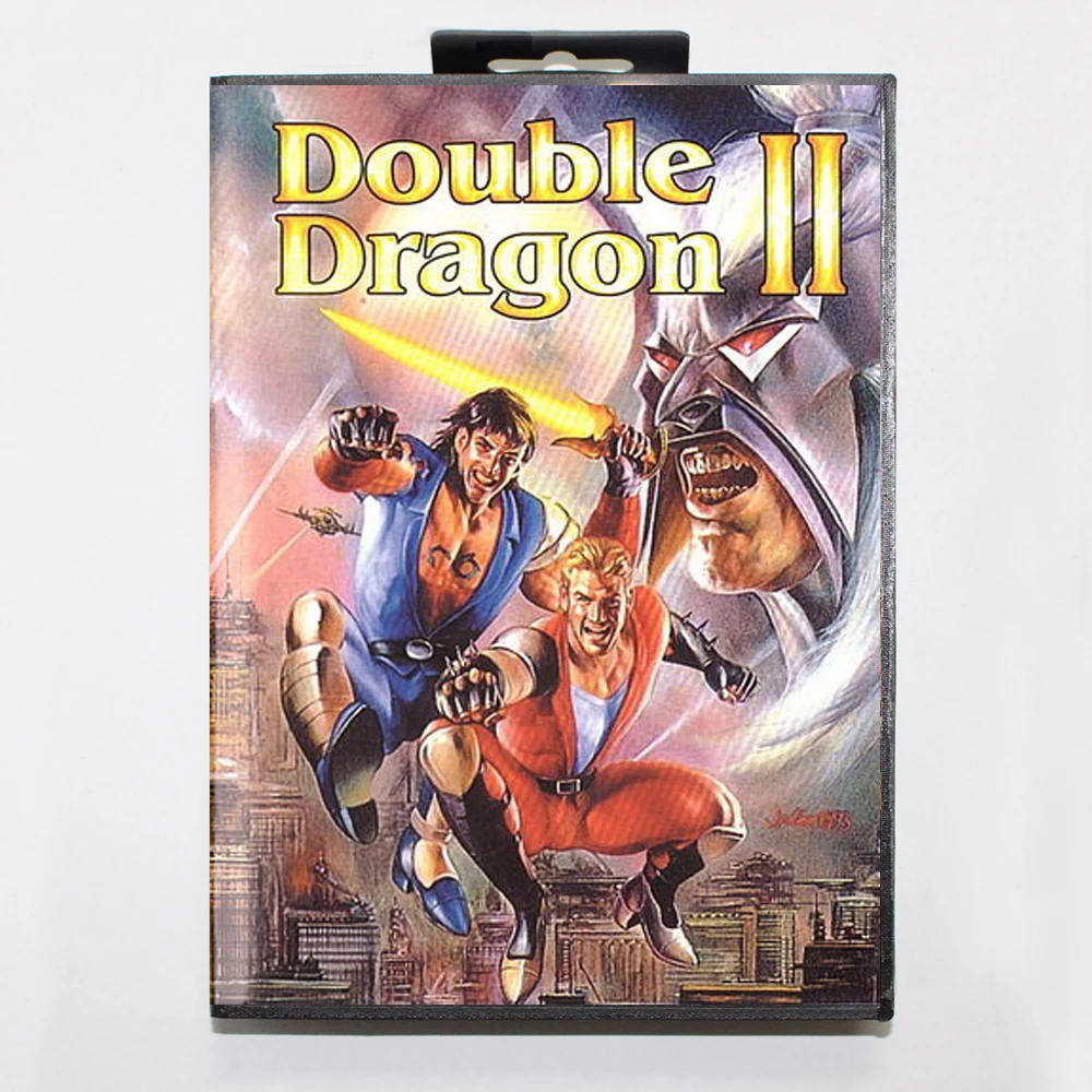 Двойной дракон 2 месть 16bit MD Game Card для Sega Mega Drive/ Genesis с розничной коробкой |