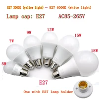 led e14 led lamp e27 led bulb ac 220v 230v 240v 7w 18w 15w 12w 9w 5w lampada led spotlight table lamp lamps light