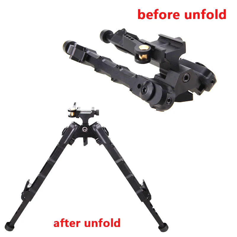 

Tactical V9 SR-5 Tactical Tripod The Metal Tactical Tripod Is Adjustable And Lockable For The 20mm Picatinny Guide