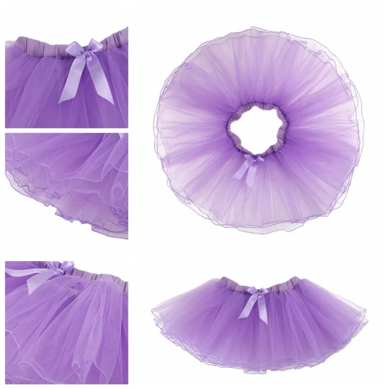 Лучше всего! Балетная юбка для девочек детские трехслойные фатиновые короткие