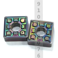 snmg zgcc snmg120404 bf2 ap105snmg120408 bf2 ap105 colorful high hardness quenched steel superhard steel cnc insert 10pcsbox