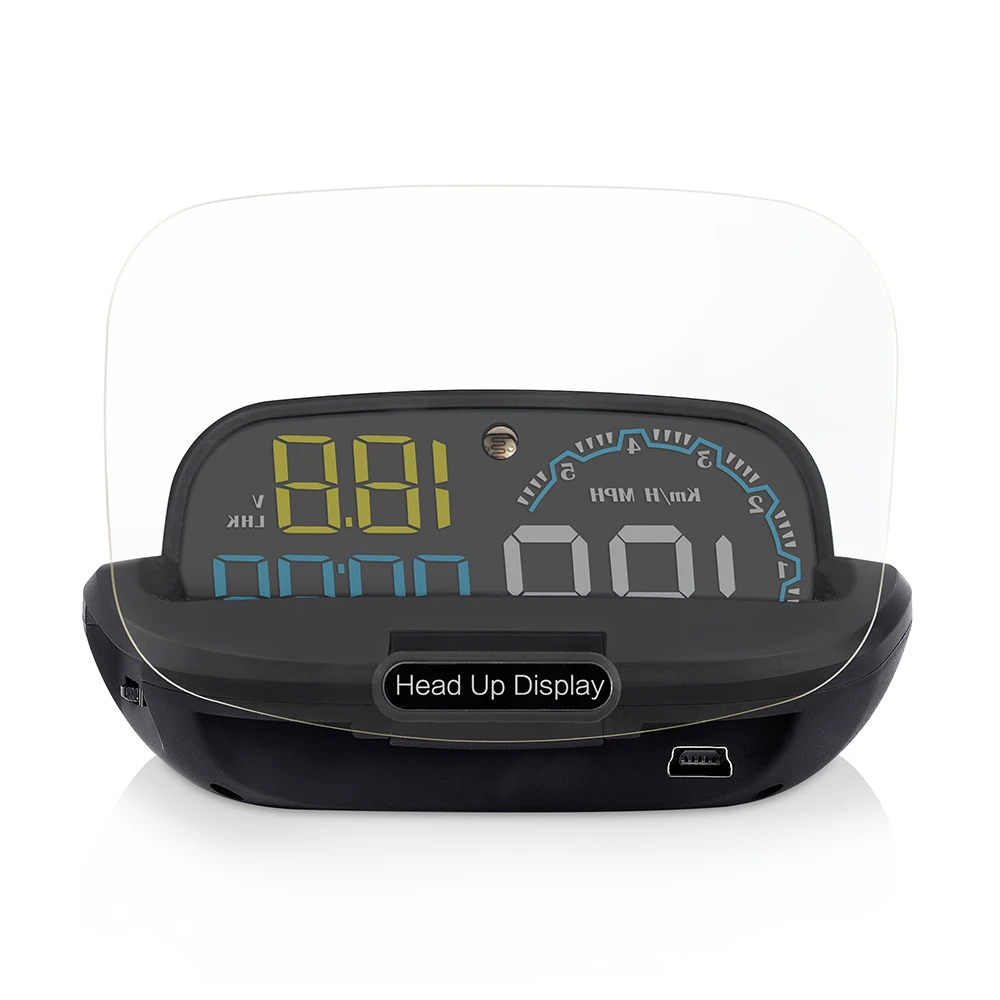 

OBD2 C600 Car HUD Head Up Display LED HUD C600 Car Projector with OBD2 Interface plug & play