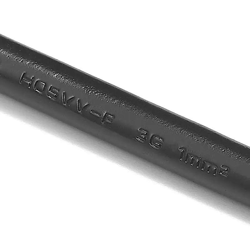 100 шт. IEC C13 кабель питания 1 М 5 м 6 футов мм Schuko CEE 7/7 разъем удлинитель для