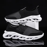 summer sneakers men hollow mesh breathable running shoes light sport shoes male casual trainers 2021 mens shoes black big size