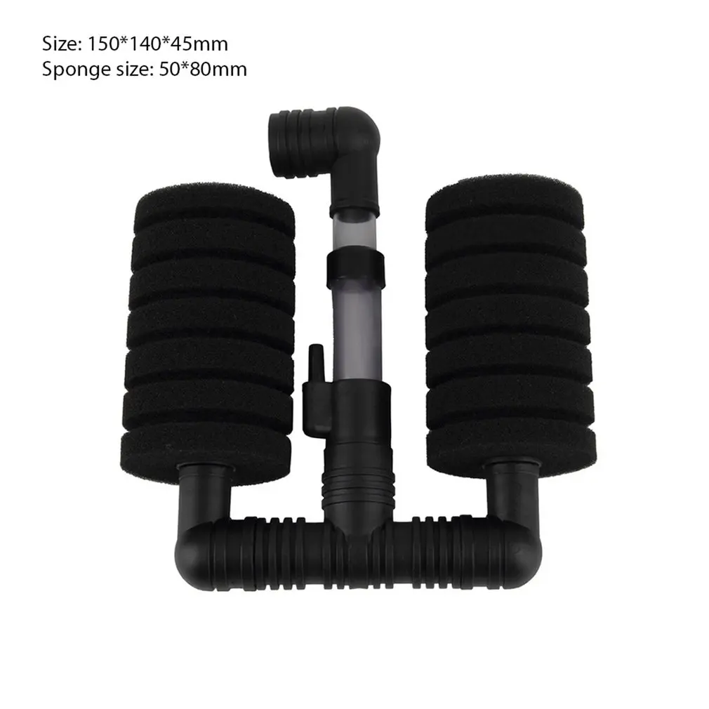 

New Practical Aquarium Biochemical Sponge Filter Fish Shrimp Tank Air Pump Drop Shipping