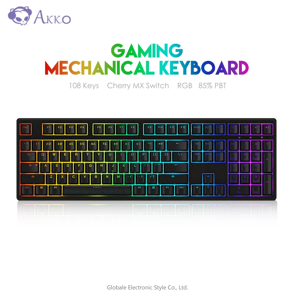 Оригинальная игровая клавиатура AKKO 3108S RGB с механической подсветкой компьютерная