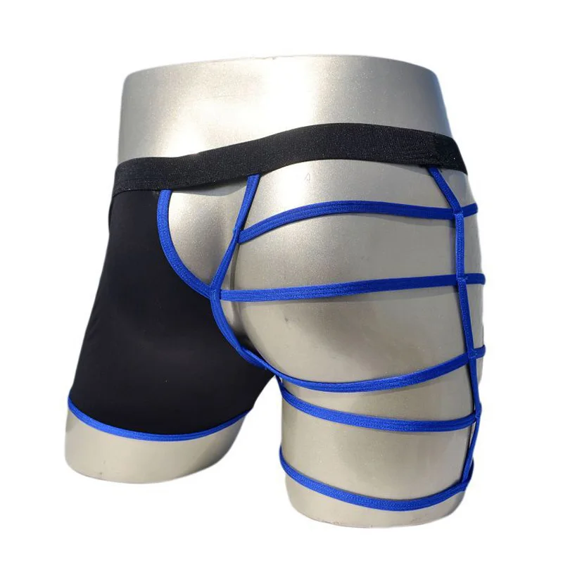 Мужские пляжные шорты для плавания с открытой промежностью Эротическое нижнее