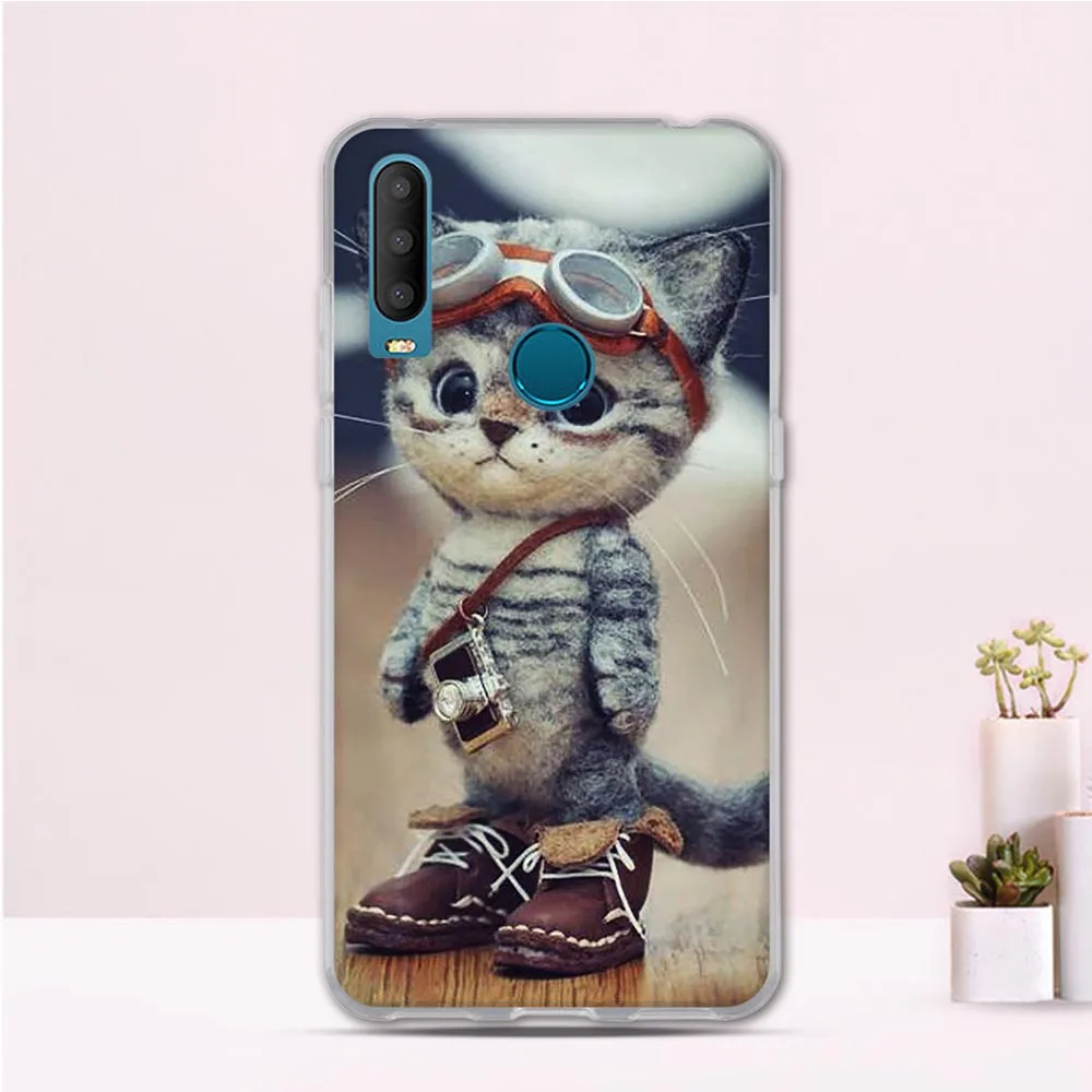 6 52 &quotдля Alcatel 3X 2019 5048U 5048Y чехол силиконовый мягкий термополиуретановый Модный с