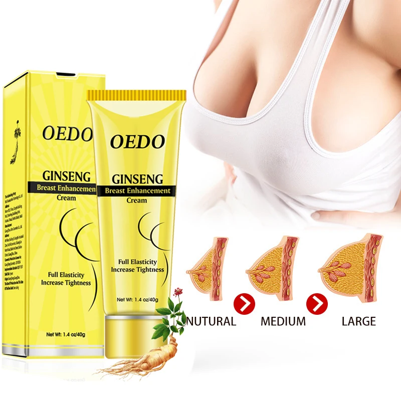 

Up Size Breast Enlargement Cream Promote Female Hormones Lifting Hips Firming Enhancement Cream Bust Fast Growth Chest Care 40g