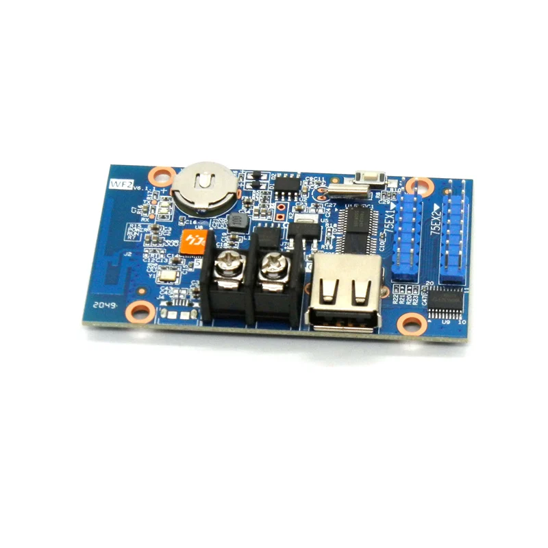 Карта управления светодиодной подсветкой 768*64 пикселей Wi Fi/USB 2x hub75e порт для P2.5 P3 P4