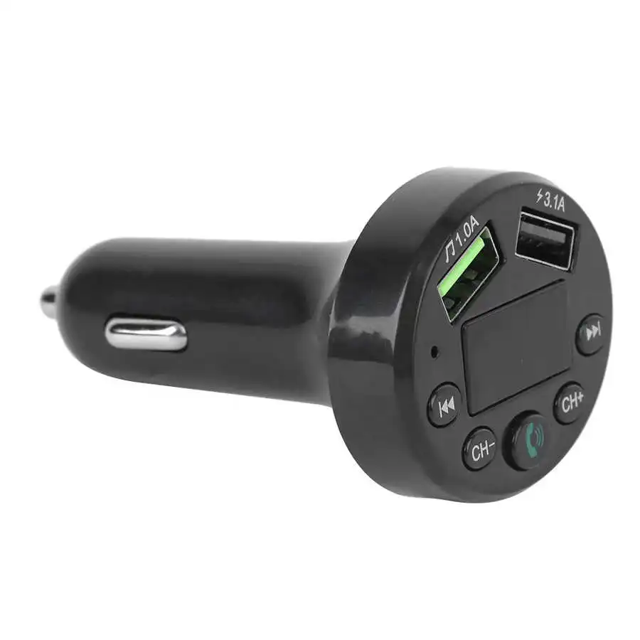 E6 Автомобильный FM-передатчик Bluetooth гарнитура комплект светодиодный дисплей