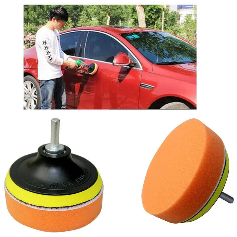 

5pcs 100mm Car Polishing Waxing Sponge Polishing Pad Kit Car Polisher Buffer Perfect For Car Polishing High Quality Duable