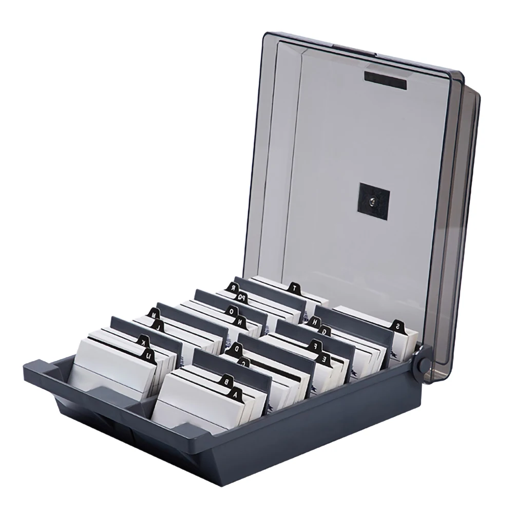 Органайзер для визиток большой Именной держатель карт с вкладками и