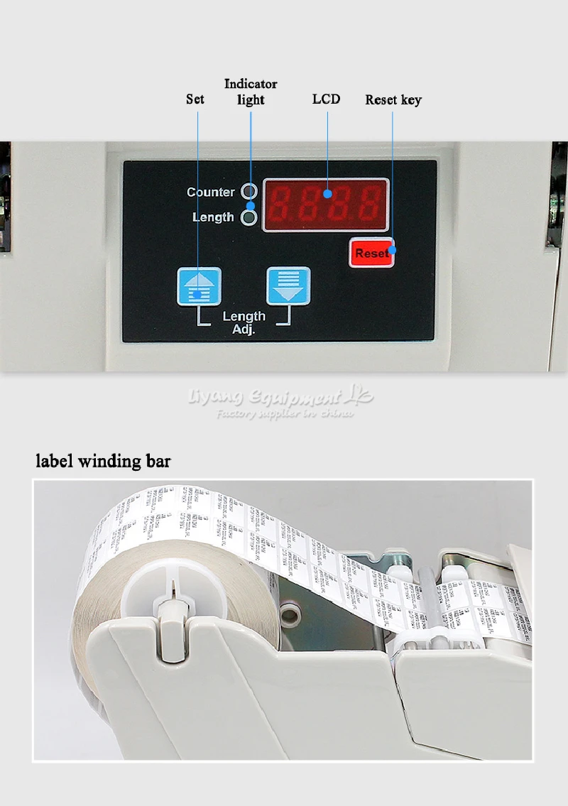 

AL-X180 180mm Label Stripping Dispenser Machine Automatic Self-adhesive Labels Bar Codes auto Peeling Separating 220V 110V