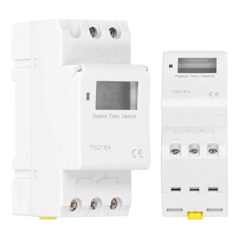 Цифровой таймер с дисплеем в режиме реального времени 12 В постоянного тока