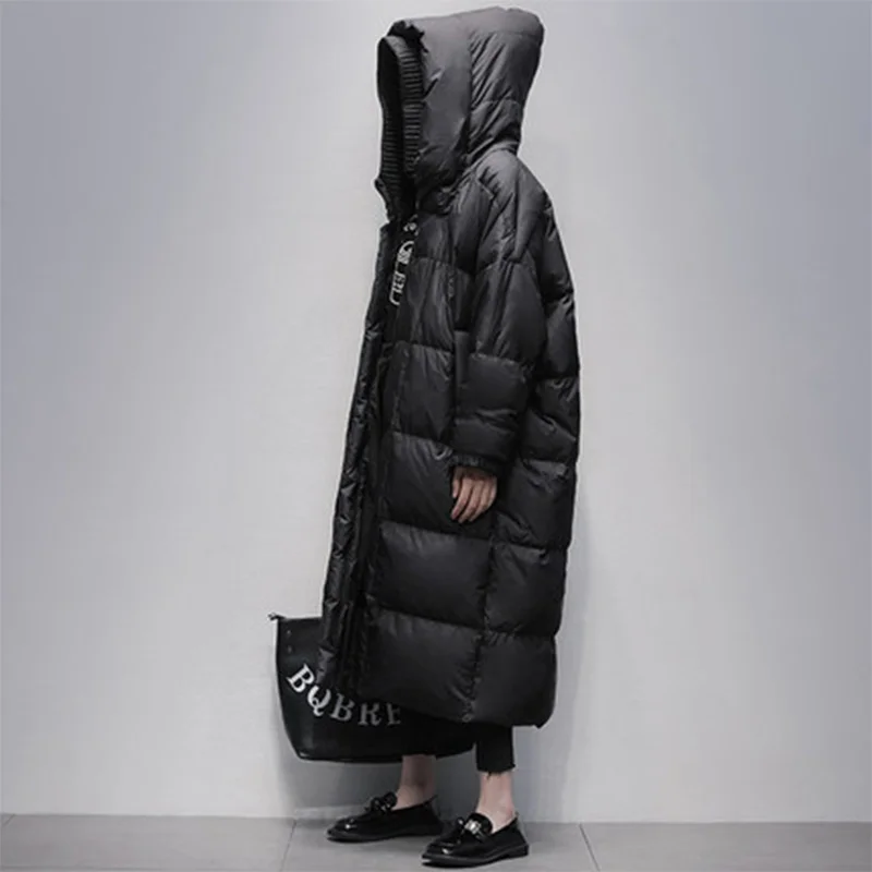 

New Fashion Winter Jacket Women Thick Warm Duck Down Parkas Oversized Puffer Waterproof Female Coat Lady Collection&Windproof