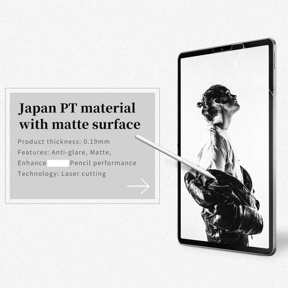 

2Pcs Film Like Writing on Paper Screen Protector for iPad Pro 12.9 2020 / 9.7 / Pro 11 / Air 2019 / Pro 10.5 2017 / Mini 5 / 4